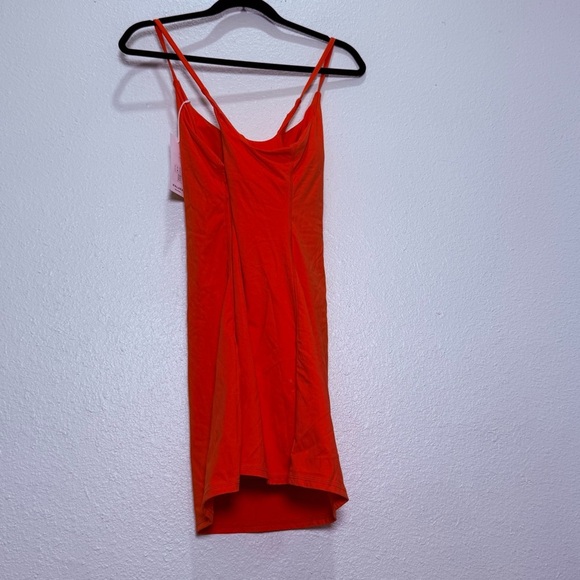 Halara Everyday 2-in-1 Workout Dress Cloudful Dress Red Orange Size Large NWT - Picture 7 of 9